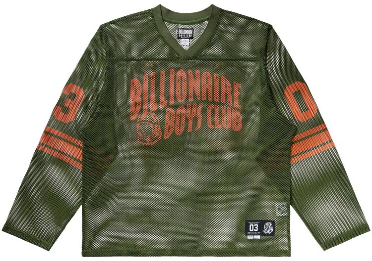 Billionaire Boys Club Zone Long Sleeve Knit Jersey Black Forest