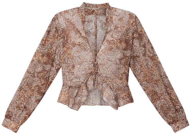 Isabel Marant Celeny Blouse Ochre