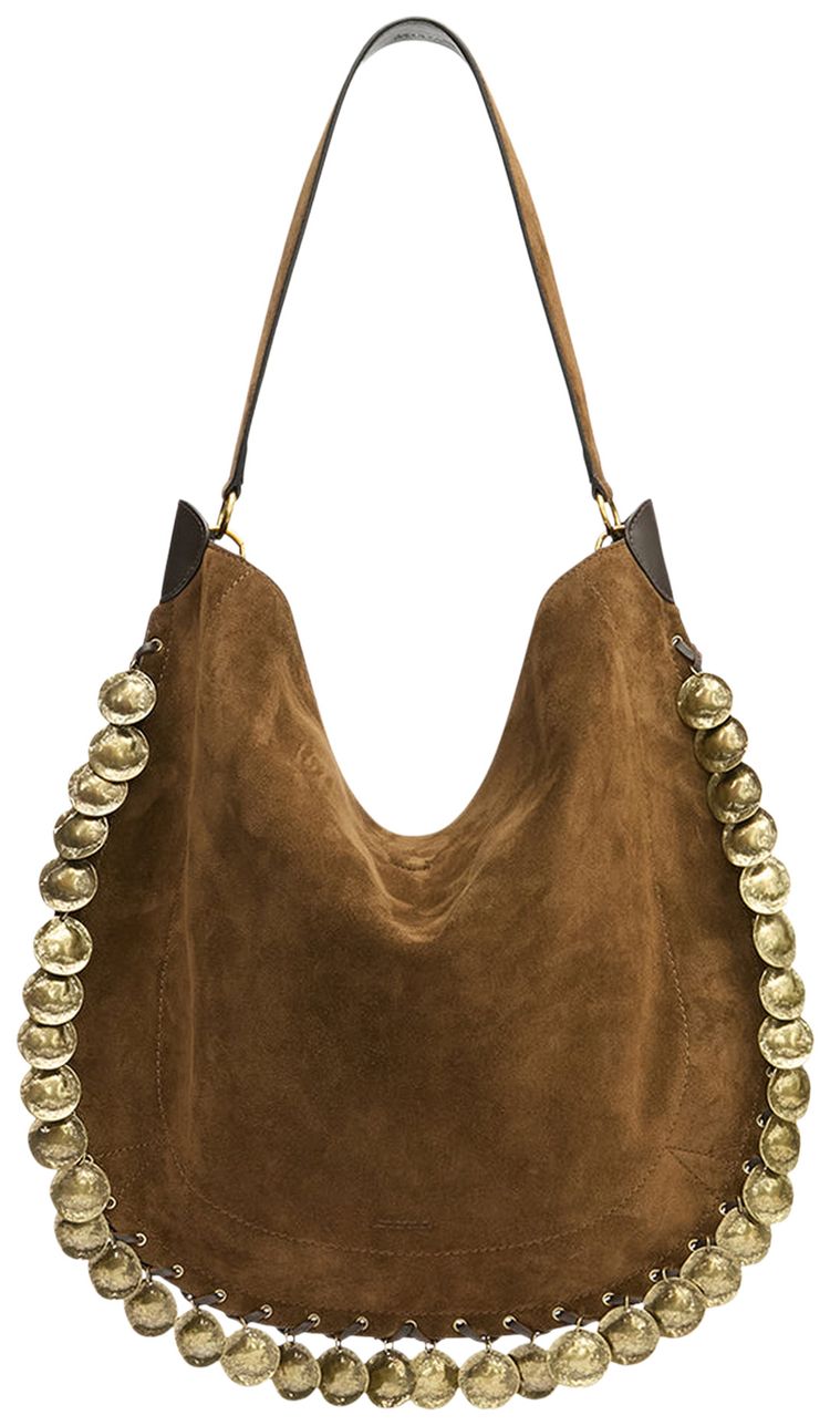 Isabel Marant Oskan Hobo Soft Bag Bronze