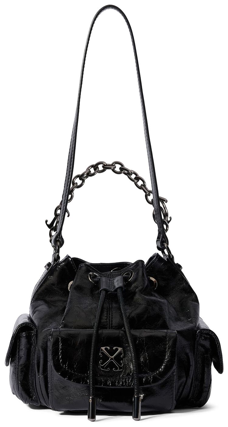 Off White Dumbo Bucket Bag Black