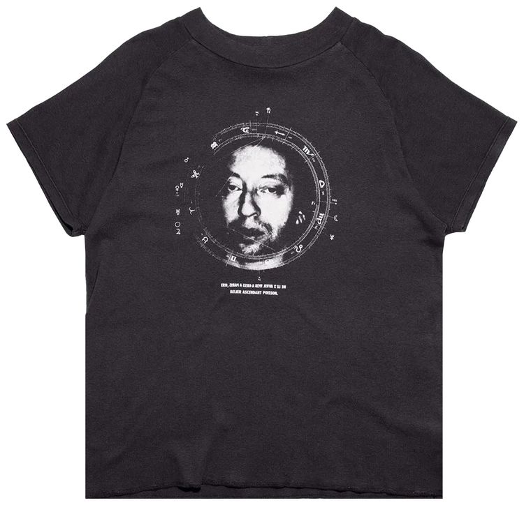 Enfants Riches Deprimes Serge Raglan T Shirt Faded Black