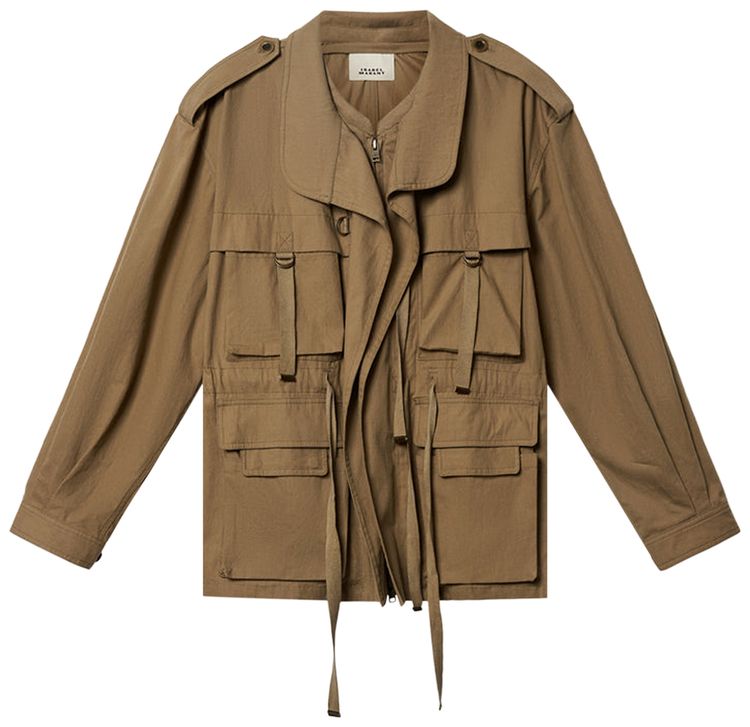 Isabel Marant Beriza Jacket Khaki