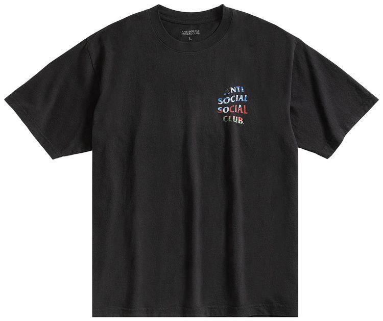 Anti Social Social Club Tonkatsu Fine Wind Clear Morning Tee Black