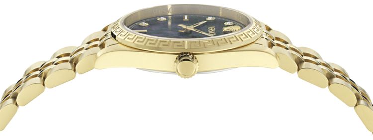 Versace Millenyium Diamond Watch Gold