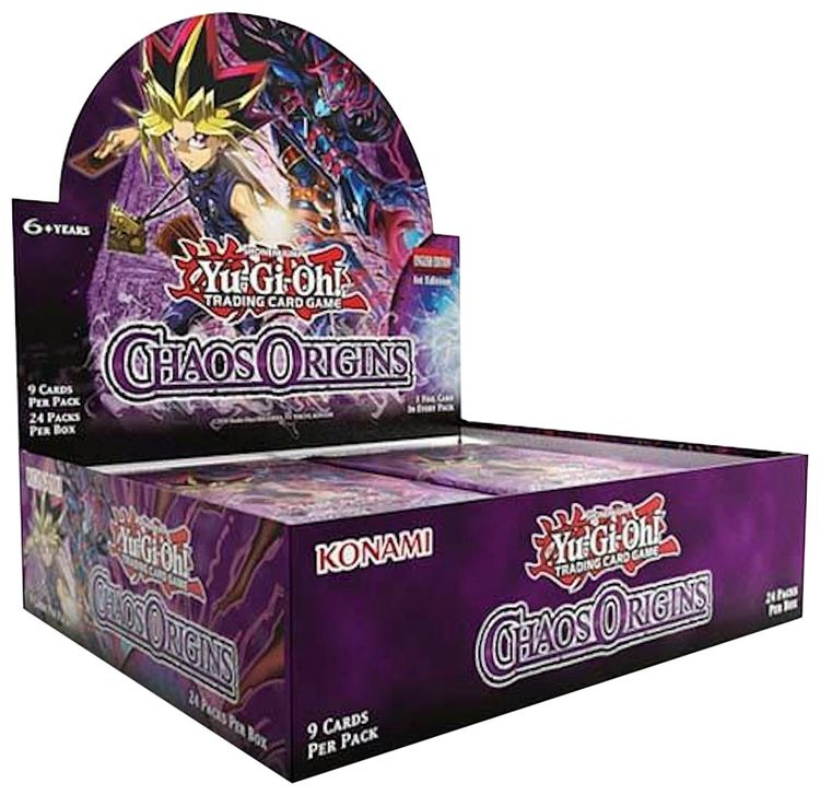 Yu Gi Oh Chaos Origins Booster Box   Shrink