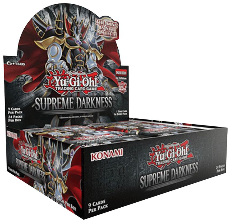 Yu Gi Oh Supreme Darkness Booster Box   Shrink