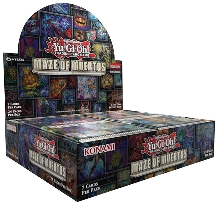 Yu Gi Oh Maze Of Muertos Booster Box   Shrink