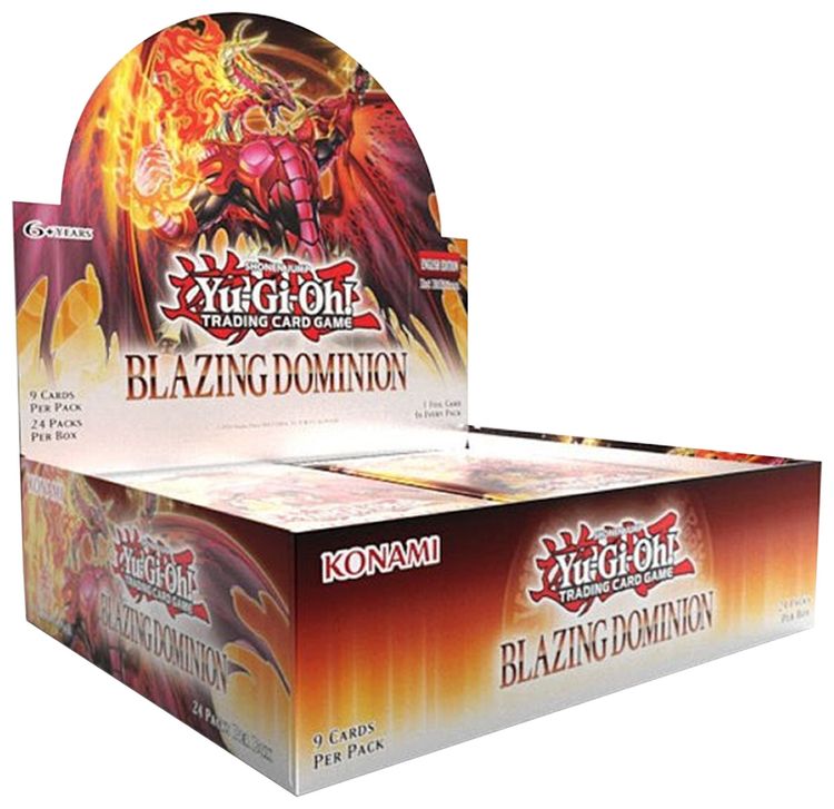 Yu Gi Oh Blazing Dominion Booster Box   Shrink