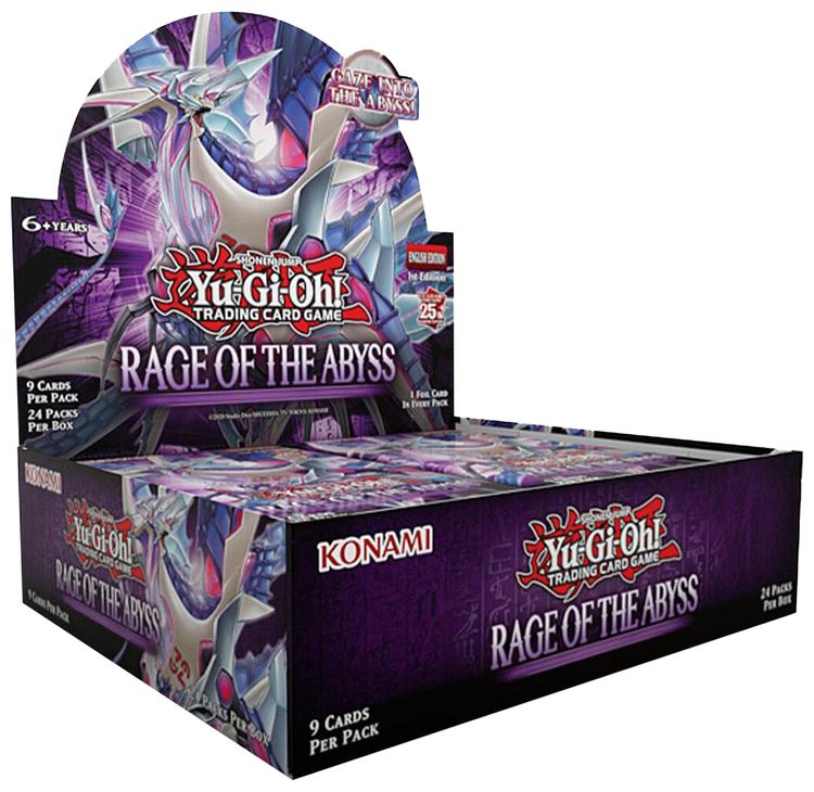 Yu Gi Oh Rage Of The Abyss Booster Box   Shrink