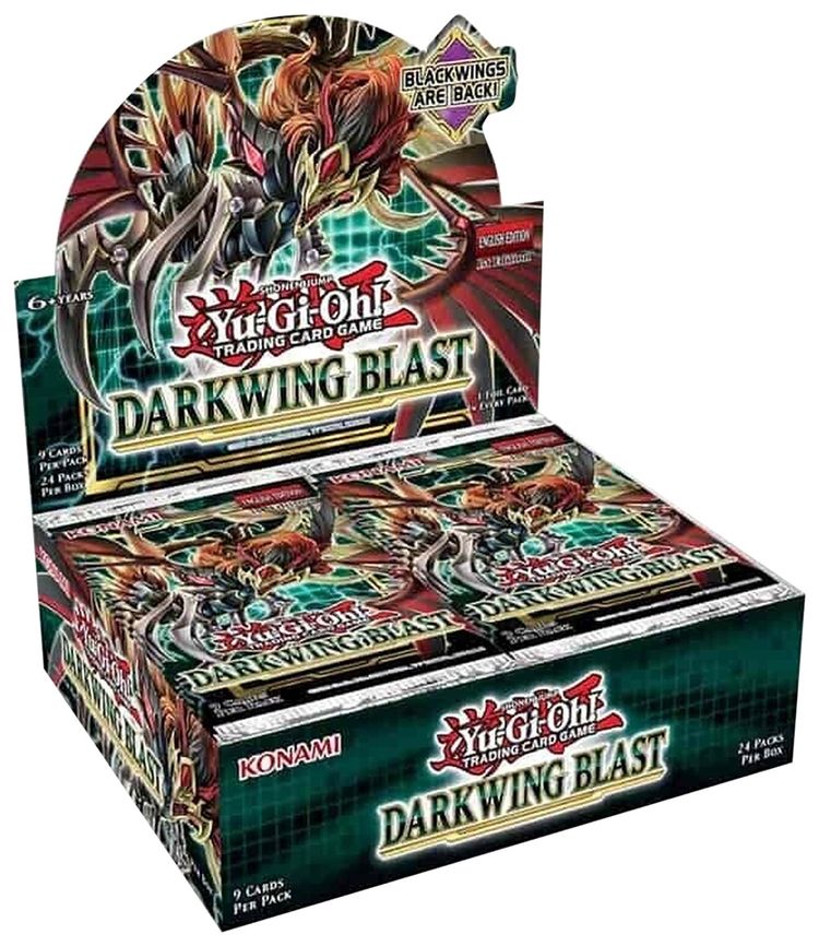 Yu Gi Oh Darkwing Blast Booster Box   Shrink