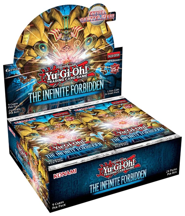 Yu Gi Oh The Infinite Forbidden Booster Box   Shrink