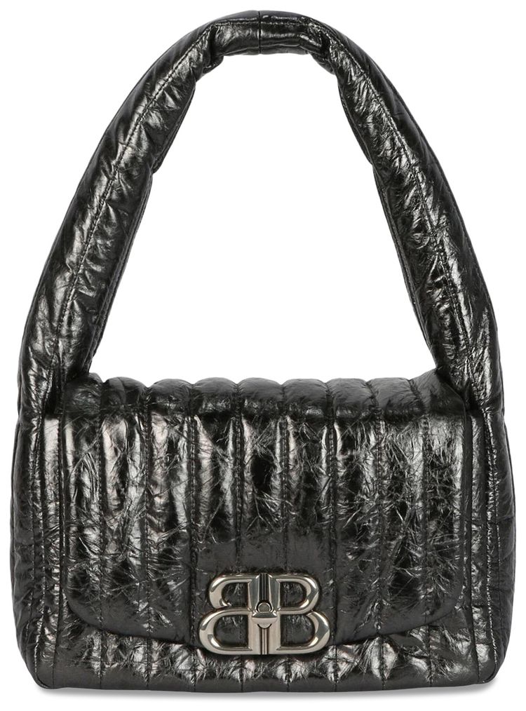 Balenciaga Monaco Small Sling Bag Steel