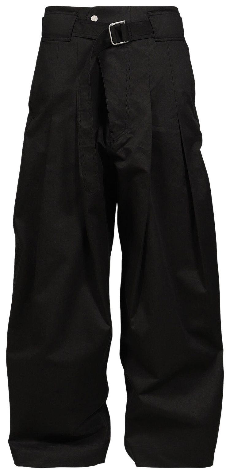 FFFPostalService Wide Belted Trouser Gen 2 Black