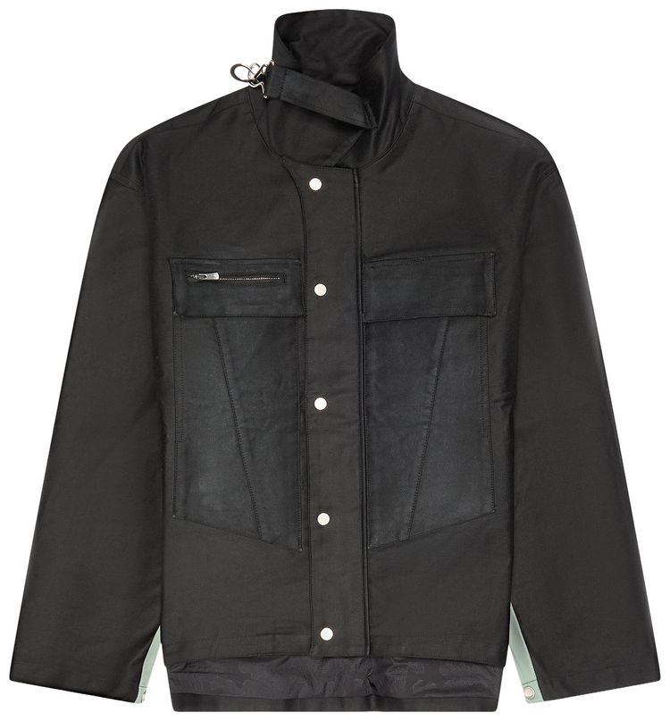 FFFPostalService FF Bunker Over Jacket Black