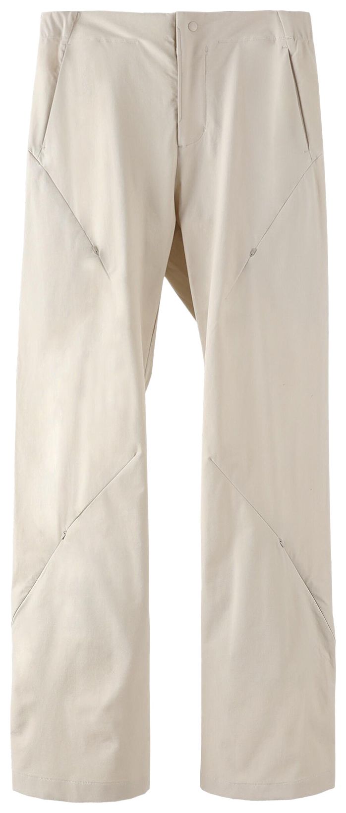 POST ARCHIVE FACTION Woven 51 Technical Pants Right Beige