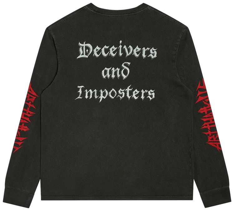 Gallery Dept The World Is Ours Long Sleeve Vintage Black