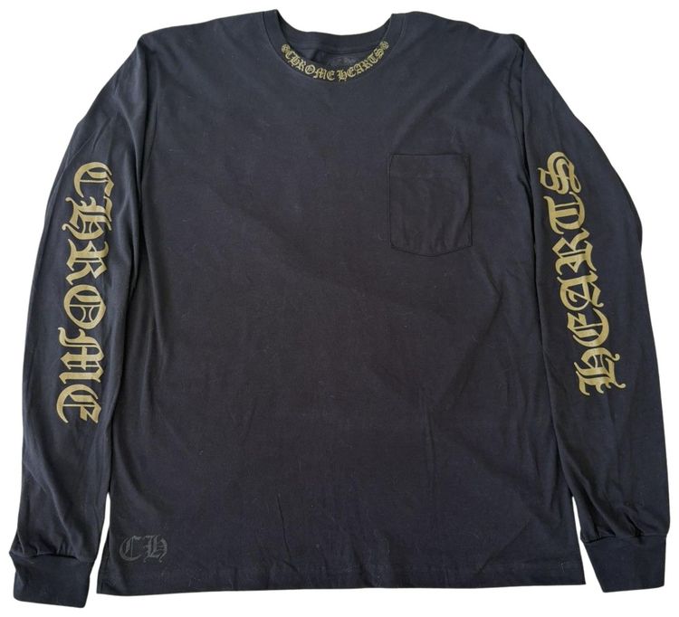Chrome Hearts Long Sleeve BlackArmy Green