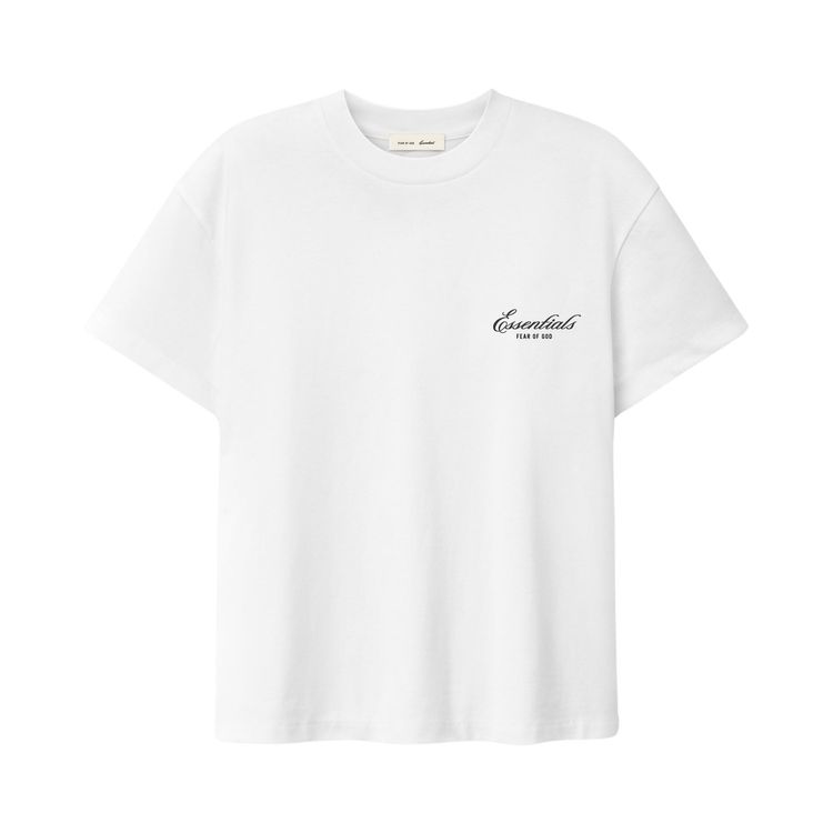 Fear of God Essentials Signature Classic Tee Bright White