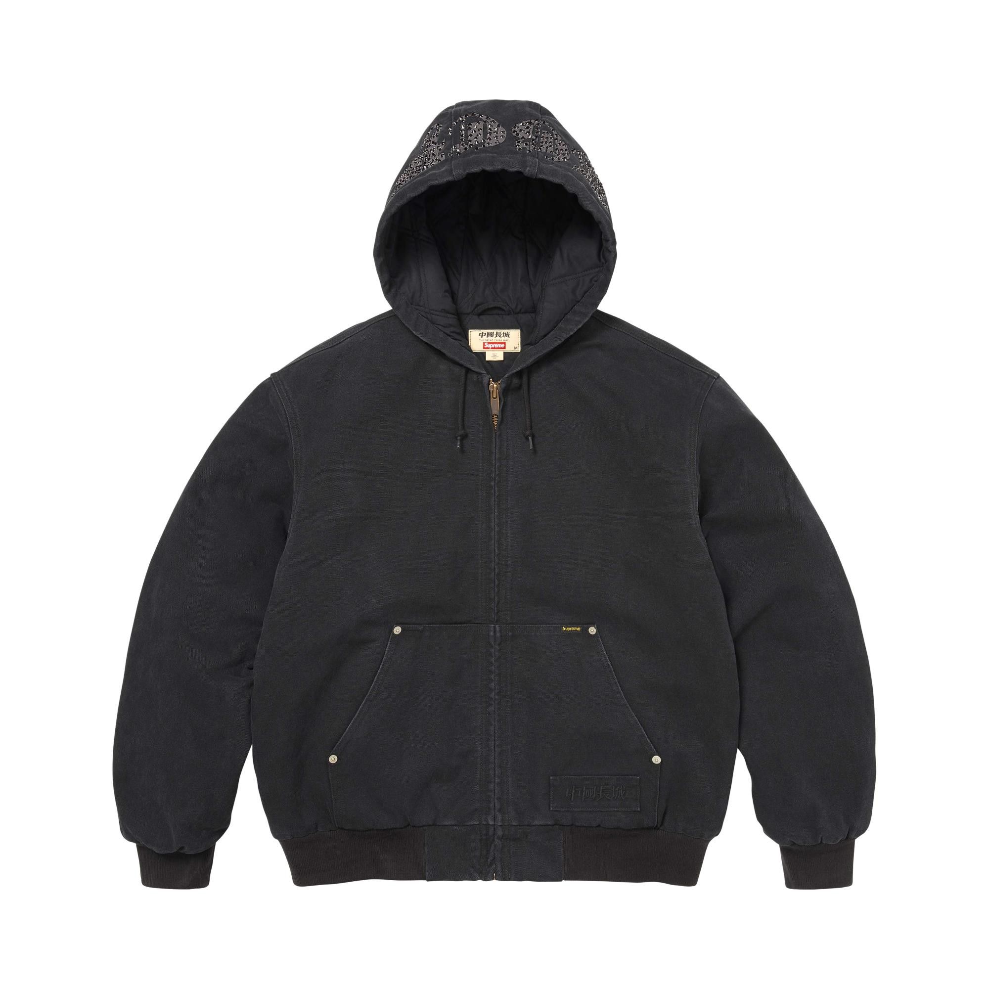 Buy Supreme x The Great China Wall Hooded Work Jacket 'Black