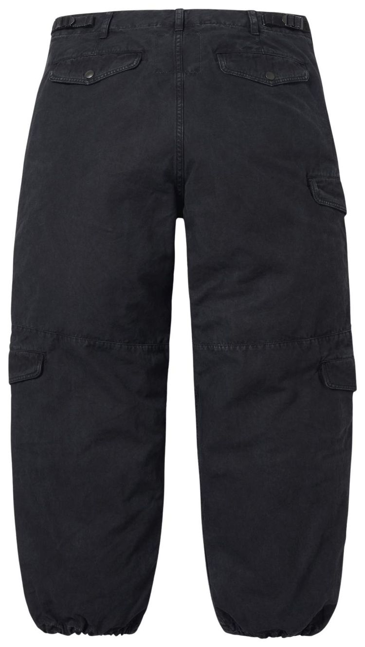 Supreme x Alpha Industries Cotton Flight Pant Black