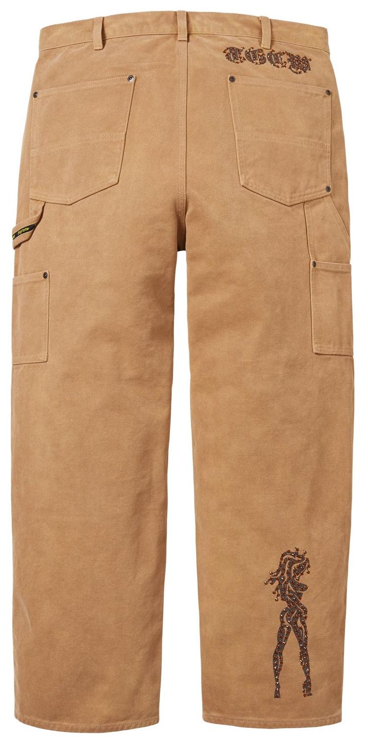 Supreme x The Great China Wall Double Knee Painter Pant Tan