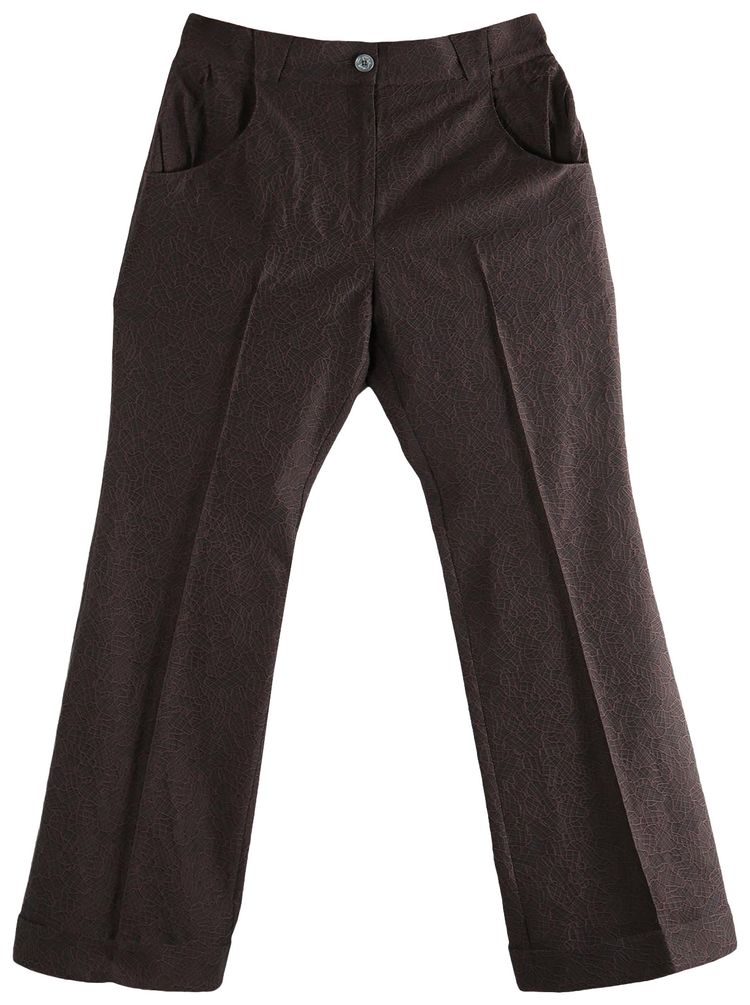 Kiko Kostadinov Tunin Flared Trouser Dark Elm