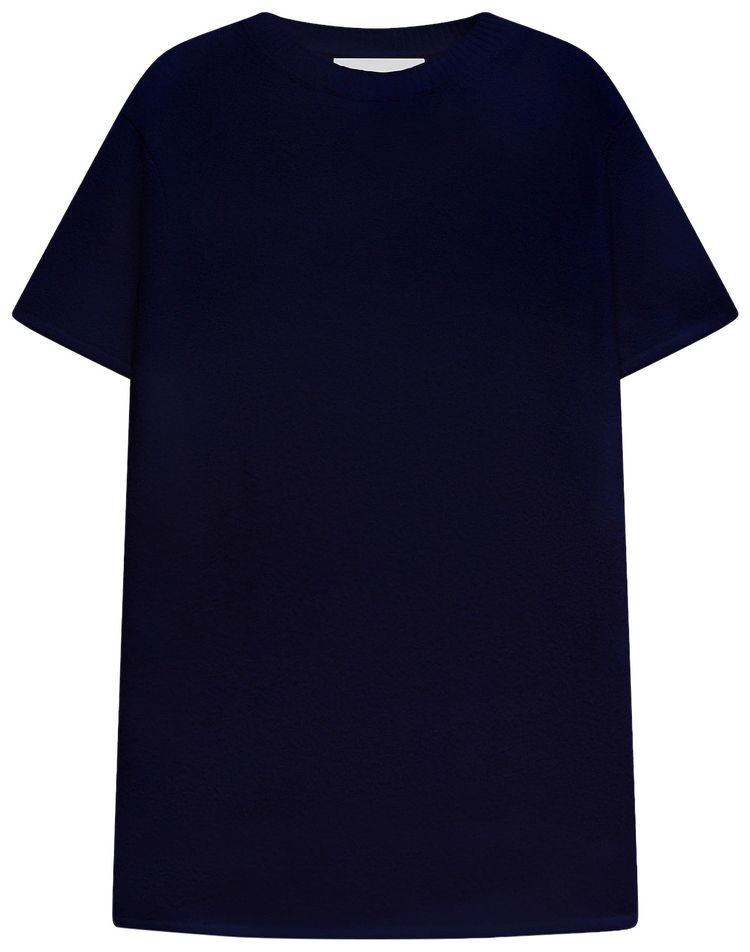 The Elder Statesman Pebble Pearl Knit Tee Twilight