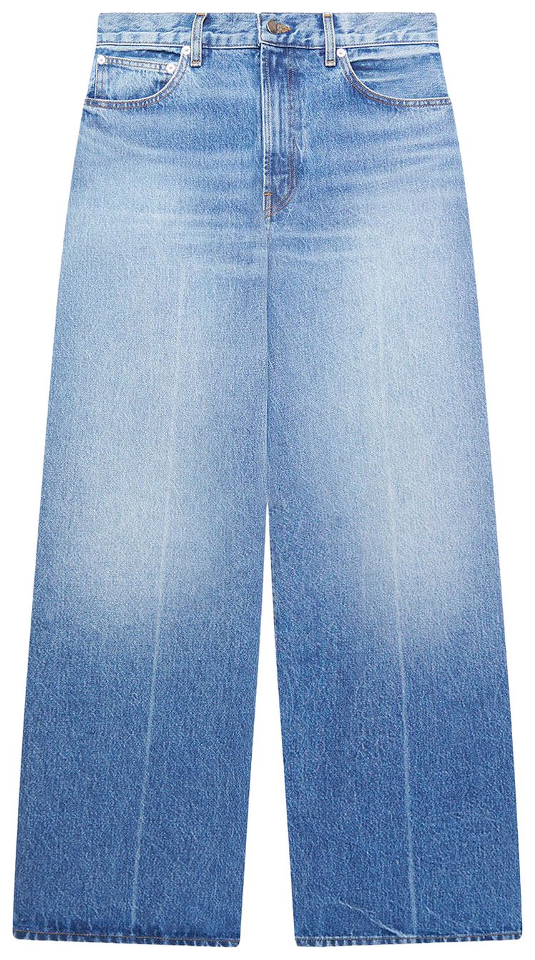 The Elder Statesman Hunter Baggy Jean Denim Wash