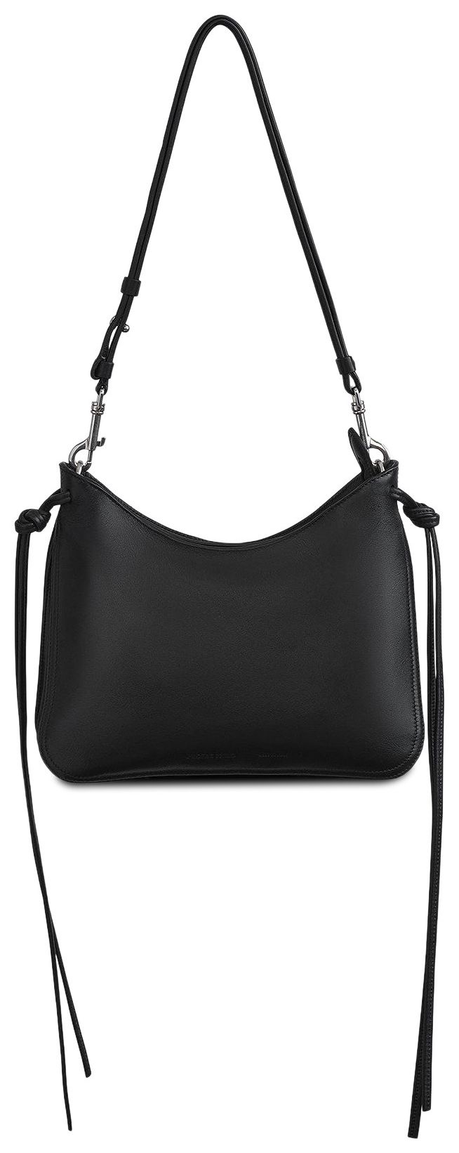 Phoebe Philo Gig Medium Shoulder Bag BlackSilver
