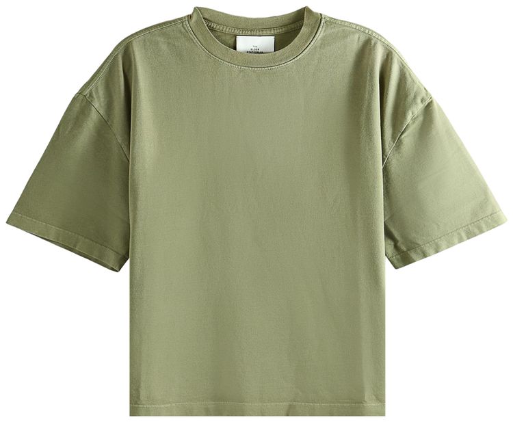 The Elder Statesman Playa Boxy Tee Moss