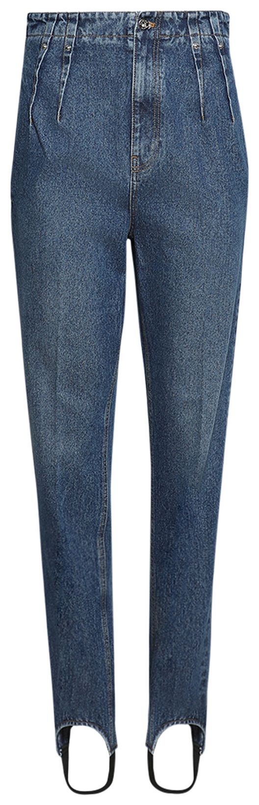 Mugler Pantalon Blue Rinse