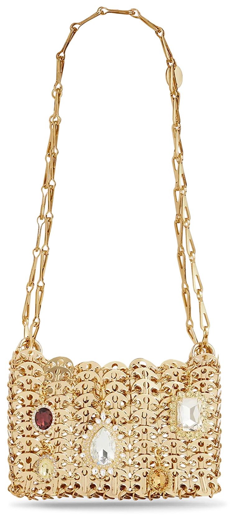 Rabanne Sac A Main Light Gold