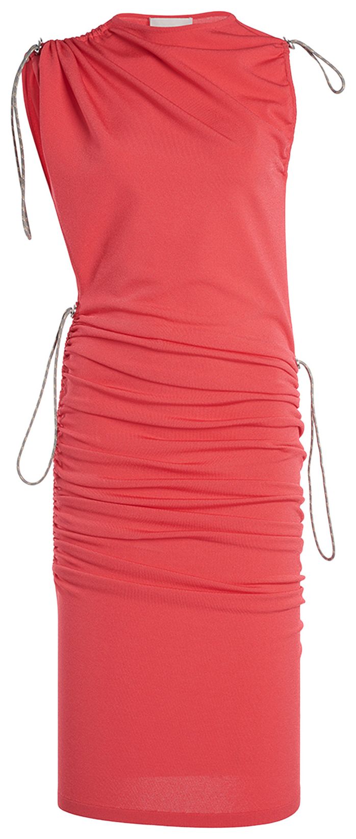 Coperni Adjustable Knit Dress Red