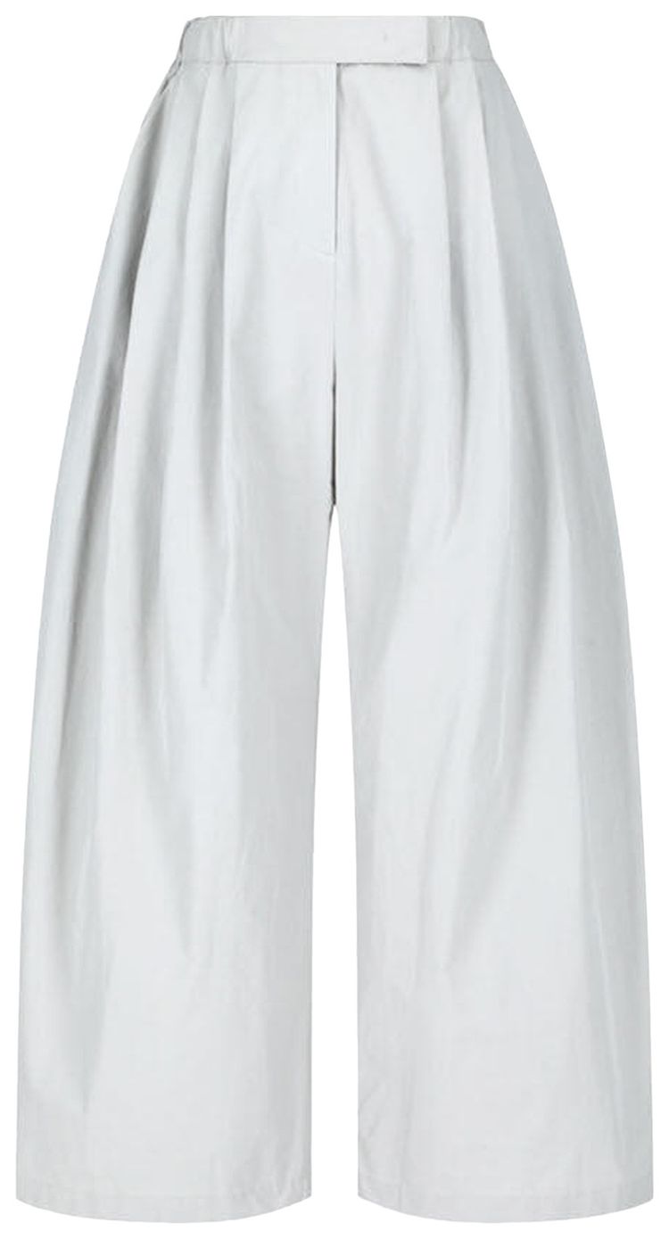 Amomento Three Tuck Banding Pants Grey