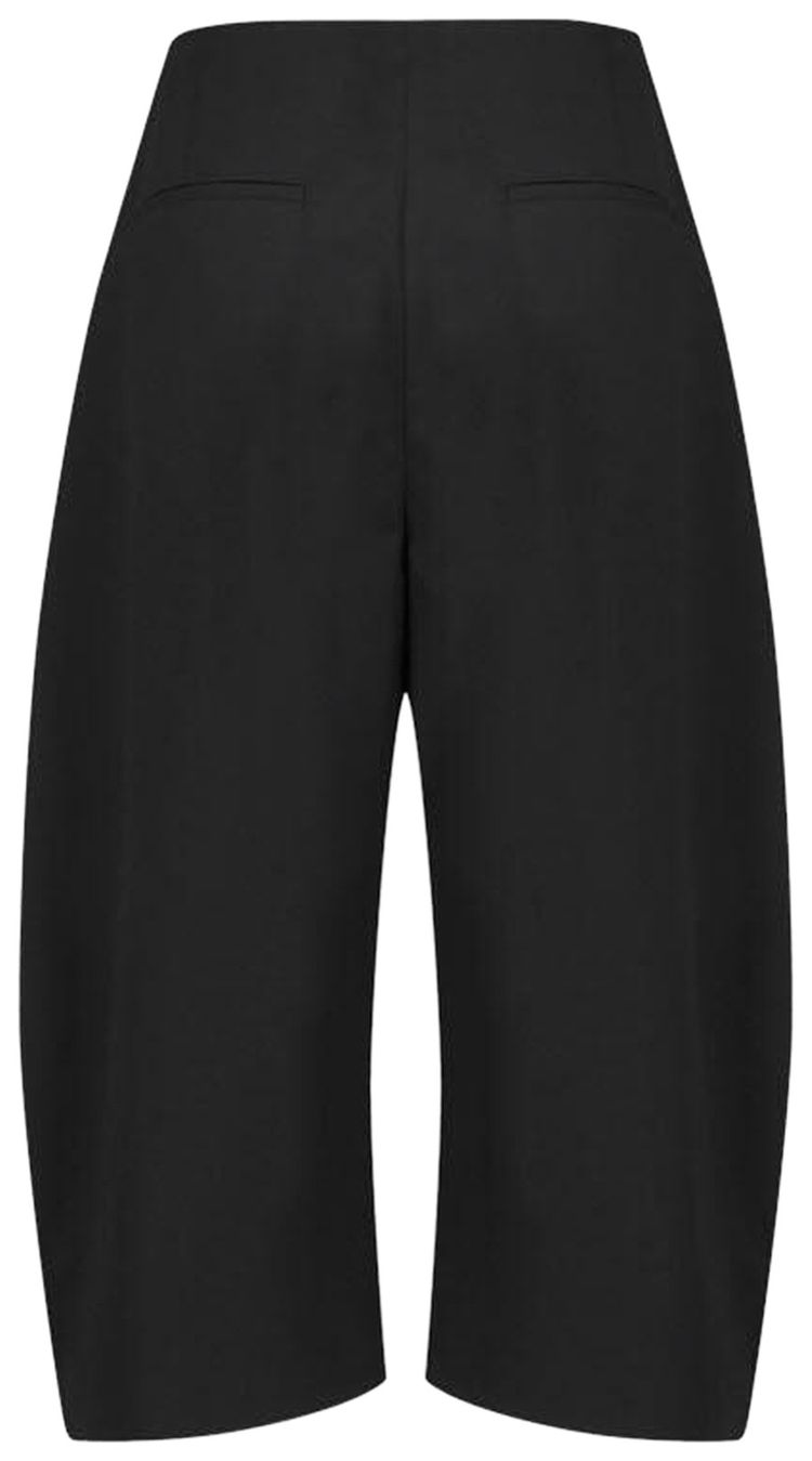 Amomento Curved Capri Pants Black