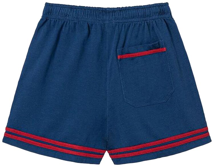 Bode Lakewood Shorts Blue