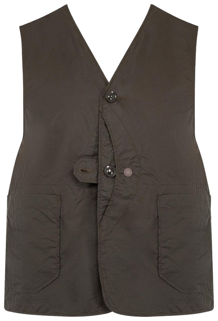 Engineered Garments Upland Vest Brown