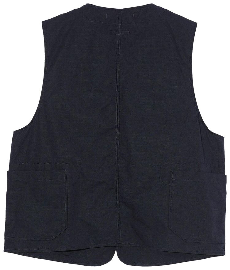 Engineered Garments Upland Vest Dark Navy