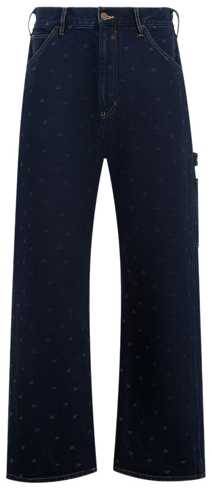 Needles Denim Jacquard Painter Pant Indigo