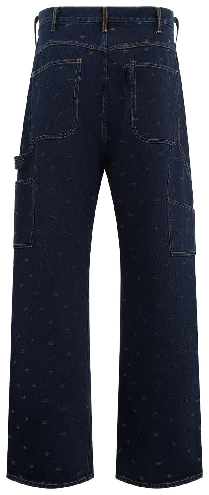 Needles Denim Jacquard Painter Pant Indigo