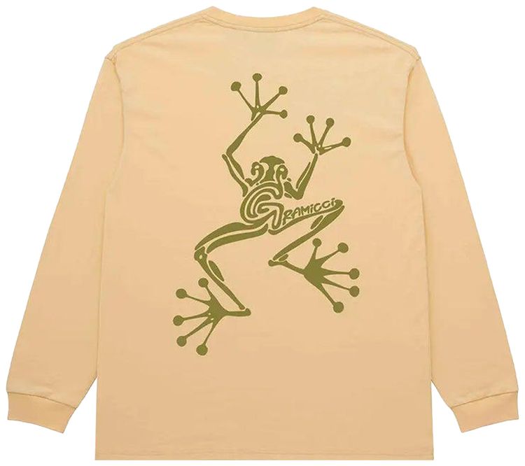 Gramicci Sticky Hands Long Sleeve Tee Mango
