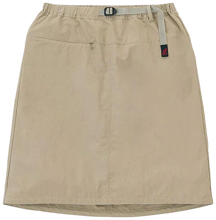 Gramicci Nylon Packable Midi Skirt Milk Tea