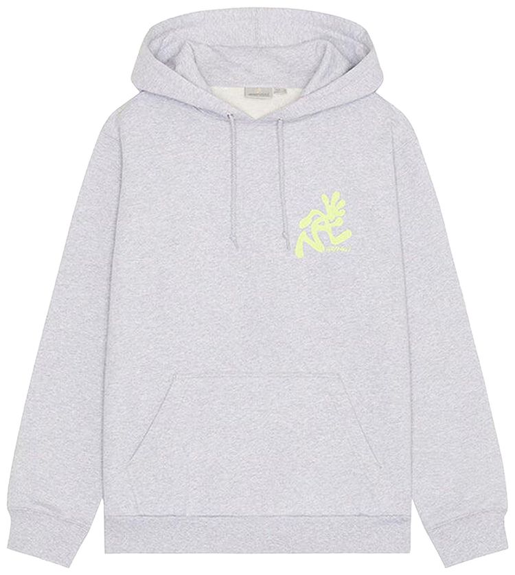 Gramicci Man Hooded Sweatshirt Heather Grey