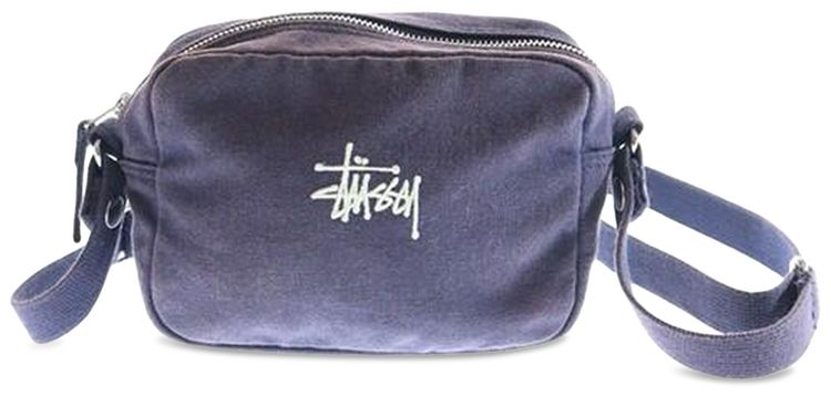 Stussy Canvas Side Pouch Navy