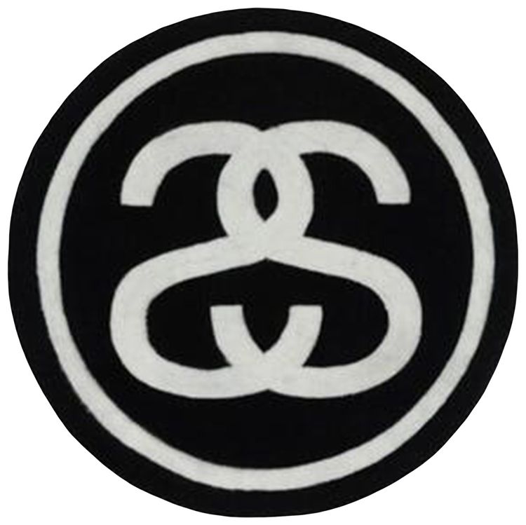 Stussy SS Link Rug BlackWhite