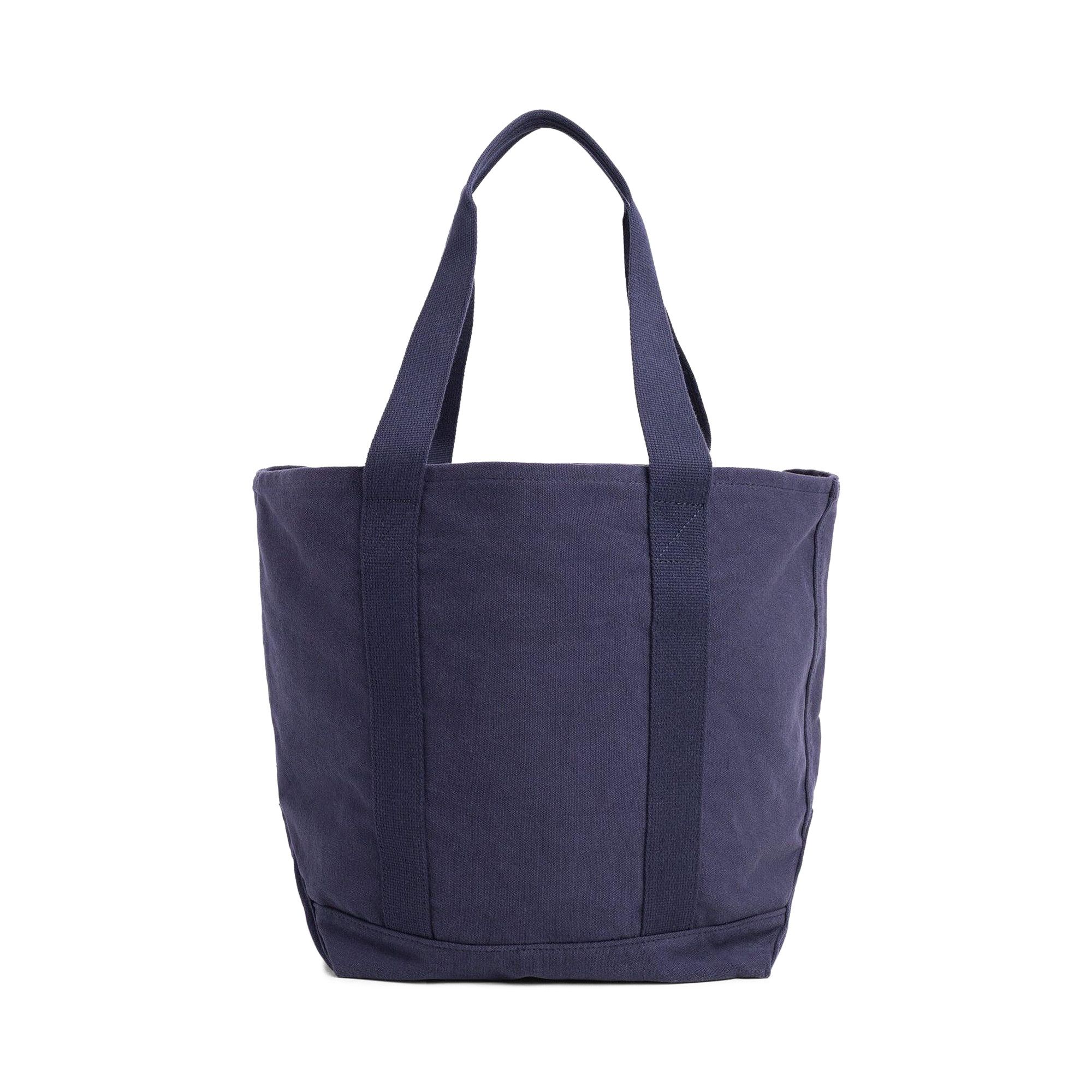 Buy Stussy Canvas Market Tote Bag 'Navy' - 134275 NAVY | GOAT
