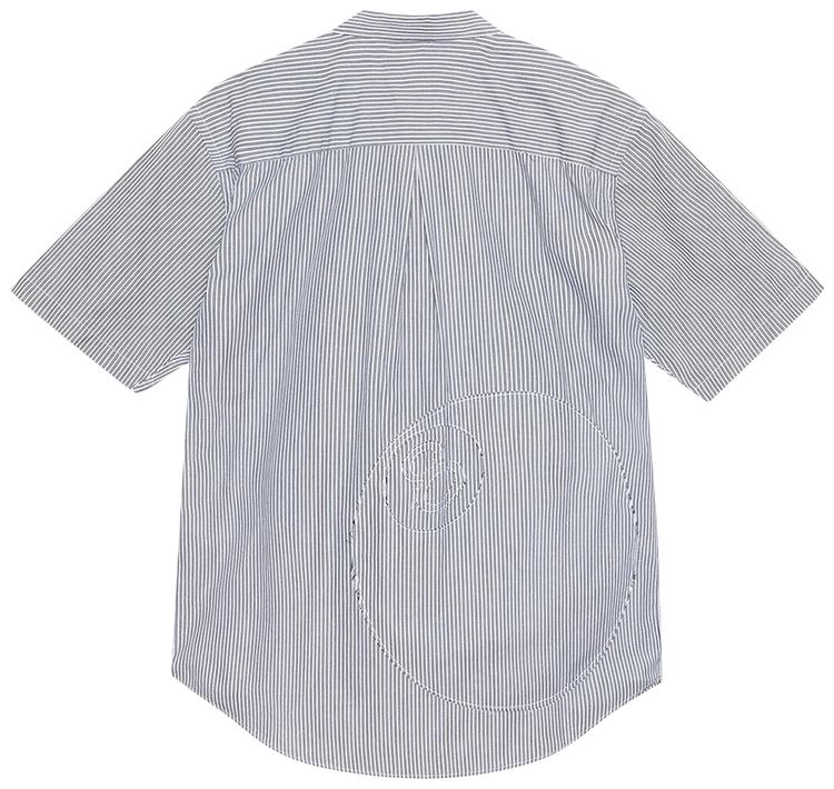 Stussy Boxy Short Sleeve Shirt 8 Ball Stripe
