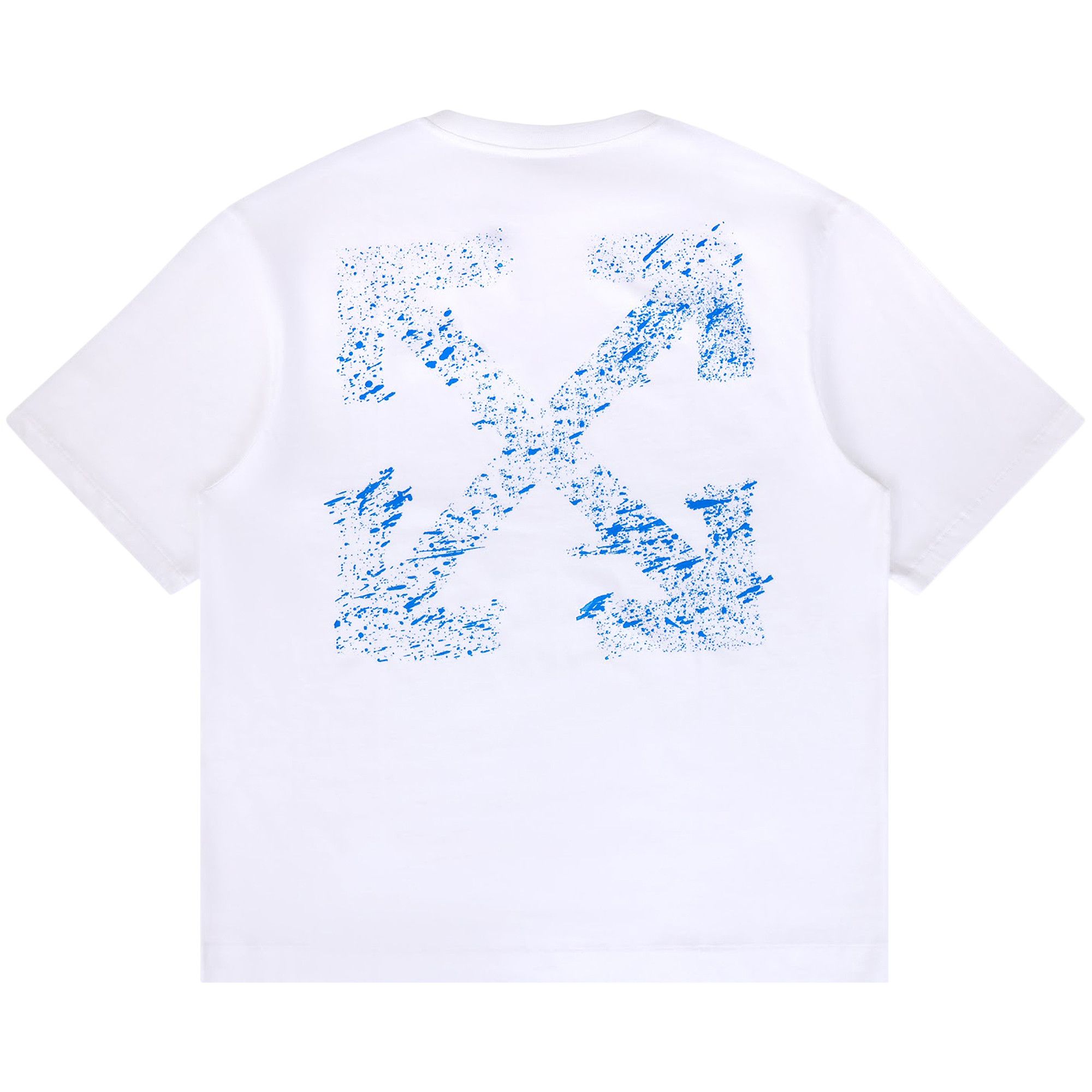 Buy Off-White Paint Splatter Arrow Diag Fit Tee 'White