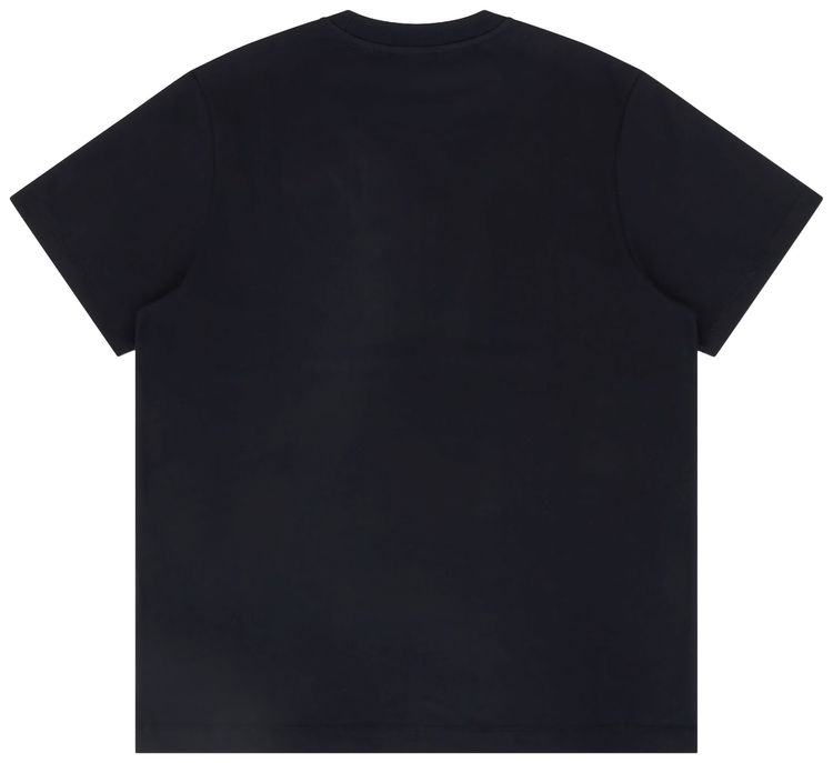 Off White Cryst Croco Slim Fit Tee Black