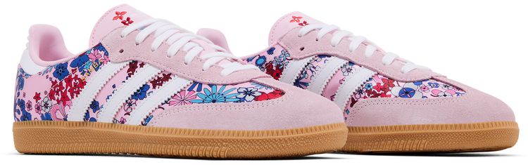 Liberty London x adidas Samba OG J Clear Pink Floral